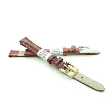 Ремешок искусственная кожа 10 мм, Красный