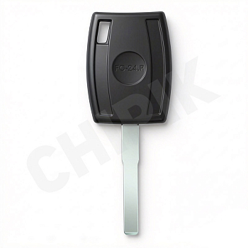 Заготовка авто ключа Форд, Ленд Ровер, Линкольн, Ягуар FO-24.P HU101 HF65P113 КНР пластик