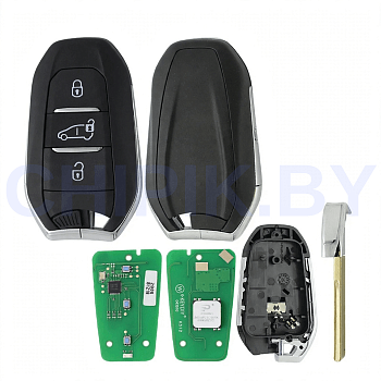 Пульт KEYDIY ZB66-3, 3 кнопки, минивэн