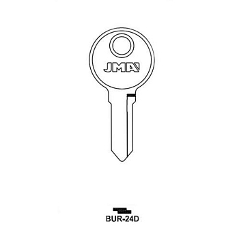 Заготовка ключа BUR-24D BUR31R BG47R BU31S Европа Заготовка ключа BUR-24D BUR31R BG47R BU31S Европа