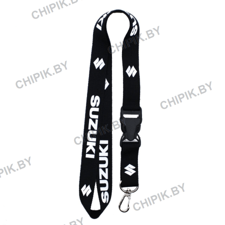 Ланьярд Сузуки Черный