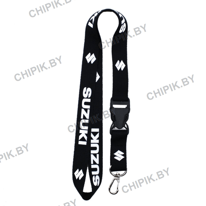 Ланьярд Сузуки Черный