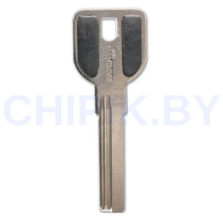 Заготовка ключа MSM 2 паза 29 мм бронь