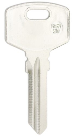 Заготовка ключа MSM-2D MS1 MSM2 КНР