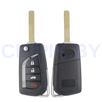 Ключ Тойота Королла выкидной корпус, лезвие VA2 Ключ Тойота Королла выкидной корпус, лезвие VA2