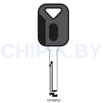 Заготовка авто ключа Вольво, Смарт HU-DH.P HU56RP S60HFP HF49P62 VL15P КНР пластик