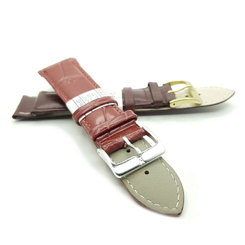 Ремешок искусственная кожа 22 мм, Красный Ремешок искусственная кожа 22 мм, Красный