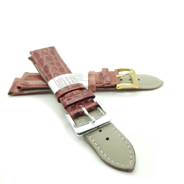 Ремешок искусственная кожа 20 мм, Красный