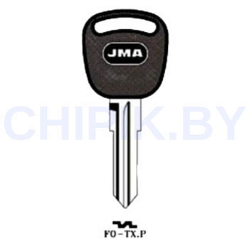 Заготовка авто ключа Форд FO-TX.P FO10AP FD12P KL5XP5 Европа пластик