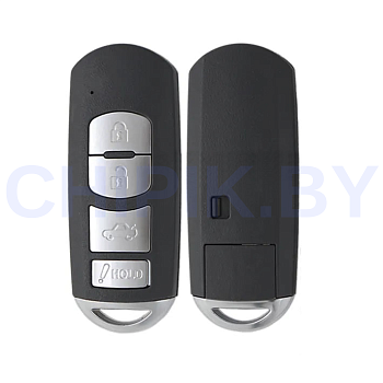 Смарт ключ Мазда СX-5, CX-9 корпус с платой Смарт ключ Мазда СX-5, CX-9 корпус с платой