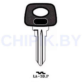 Заготовка авто ключа Лада LA-3D.P LD2RP LAD1P LAD2RP17 КНР
