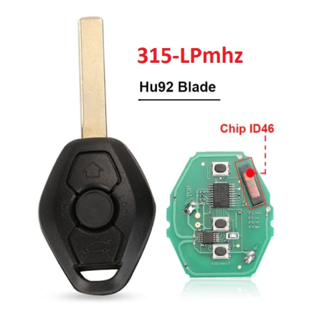 Ключ БМВ с платой 3,5,6,7,X3 315-LPmhz