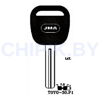 Заготовка авто ключа Тойота, Лексус TOYO-30.P1 TOY48P TY59P TY47P80 Европа пластик Заготовка авто ключа Тойота, Лексус TOYO-30.P1 TOY48P TY59P TY47P80 Европа пластик
