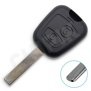 Ключ Пежо 307, 407 корпус