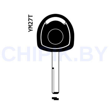Заготовка авто ключа Опель OP-WY.P YM27T S30YSP YM22P VX3P VX40P КНР пластик