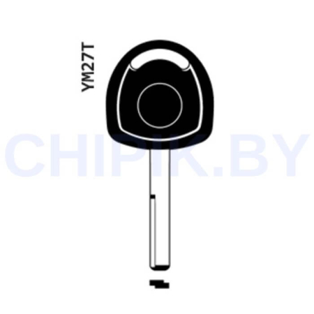 Заготовка авто ключа Опель OP-WY.P YM27T S30YSP YM22P VX3P VX40P КНР пластик