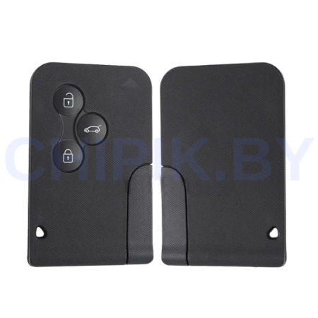 Ключ Рено Меган чип карта корпус