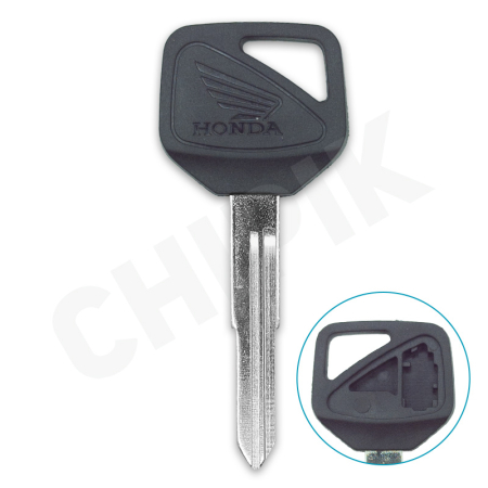 Заготовка авто ключа Хонда HOND-24.P1 HON70 HD55P КНР под чип