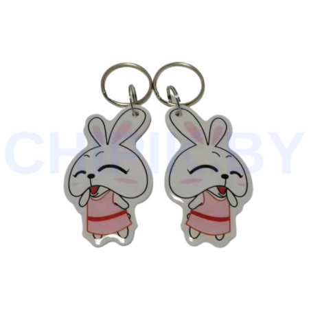 Заготовка для домофонного ключа RFID Em-Marin Метка (Розовый кролик)