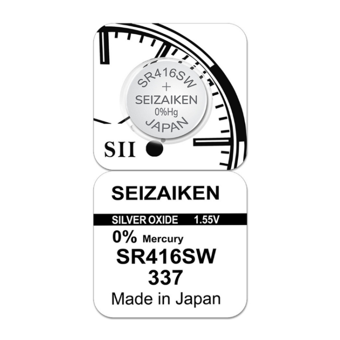 Батарейка 337/SR416SW/SR416 Seizaiken