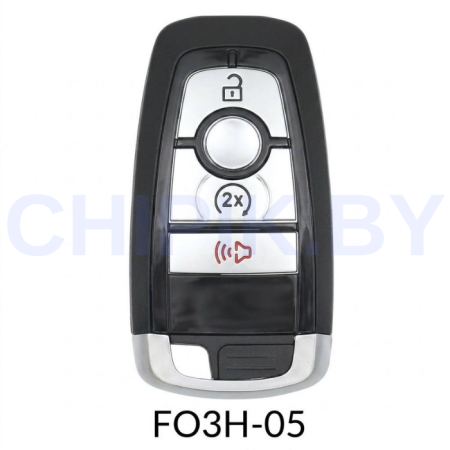 Пульт Lonsdor FO3H-05 Ford, 4 кнопки