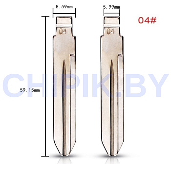 Лезвие Крайслер, Джип, Додж, Хаммер 04 CY62, CY24