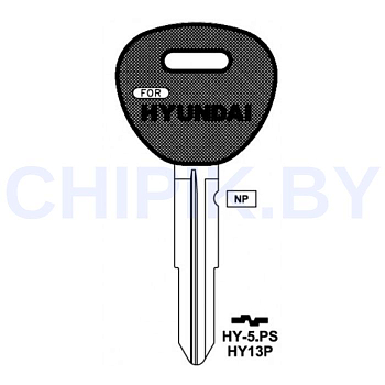 Заготовка авто ключа Сузуки HY-5.P HYN10BP HUN11P HYN6P77 HY10P КНР пластик