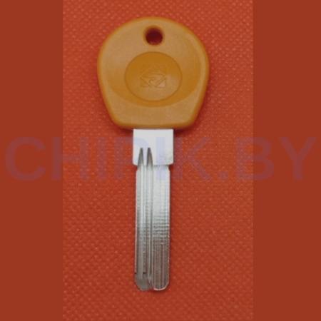 Заготовка ключа Moia MO1RP 2 паза (35,15х9,2х2,8мм)
