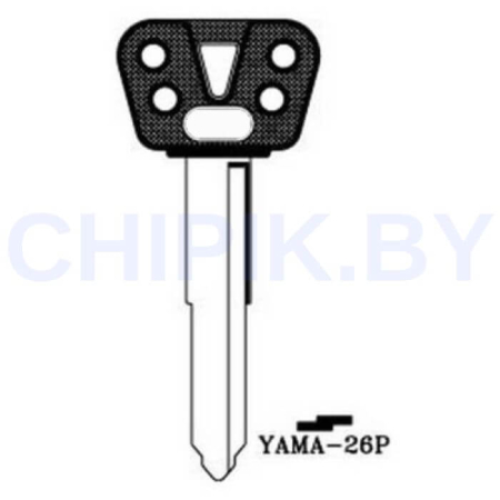 Ключ мотоцикла Ямаха YAMA-26.P YH35BP YM42BP YA34P112 КНР пластик