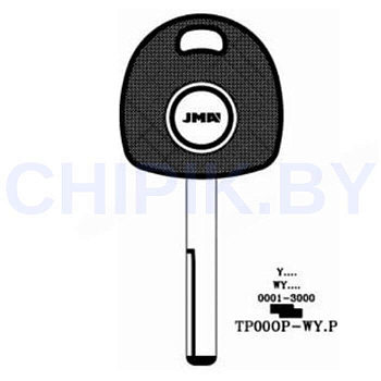 Заготовка авто ключа Опель OP-WY.P YM22P YM27TO VX3TK VX40P Европа под чип