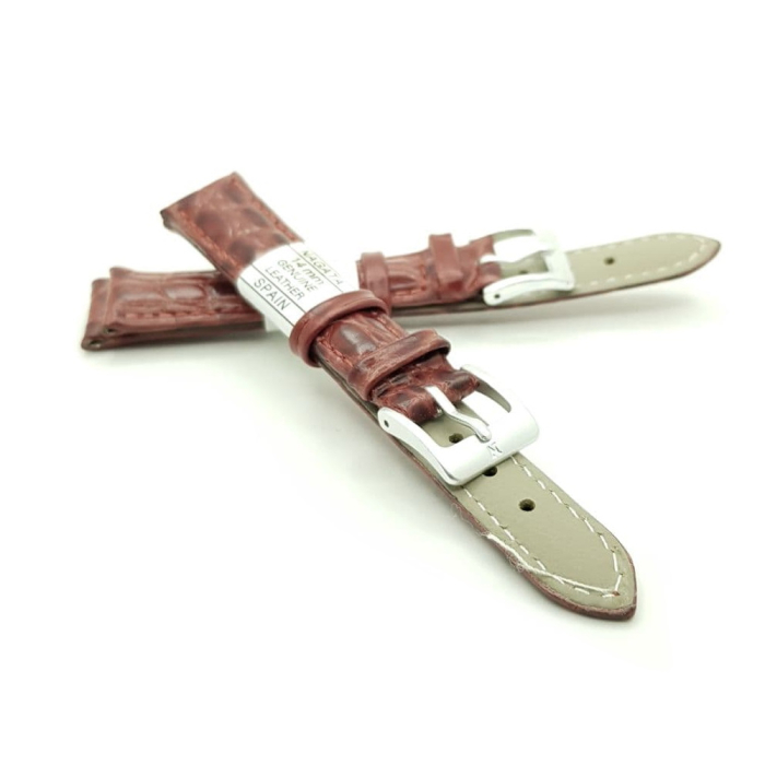 Ремешок искусственная кожа 14 мм, Красный