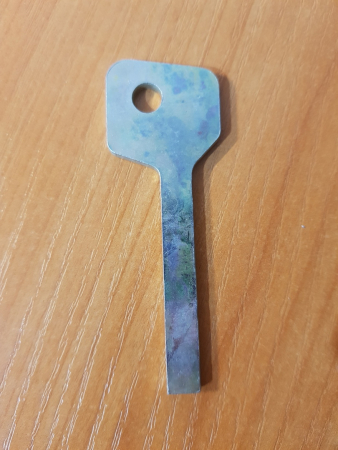 Заготовка ключа Гаражная отмычка узкая Заготовка ключа Гаражная отмычка узкая