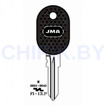 Заготовка авто ключа Фиат, Ивеко FI-13.P GT15RP FI4P GB14RP6 FT1505P Европа пластик