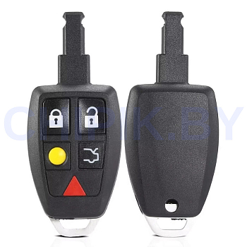 Ключа Вольво S40, V50, C70 смарт корпус