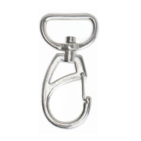 Карабин 20мм металл, никель