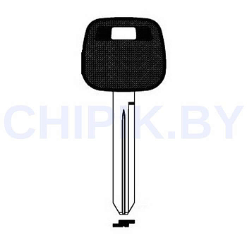 Заготовка авто ключа Тойота TOYO-19.P TOY47BP TY57LP TY45P79 TR56P КНР пластик