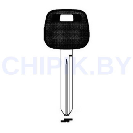 Заготовка авто ключа Тойота TOYO-19.P TOY47BP TY57LP TY45P79 TR56P КНР пластик