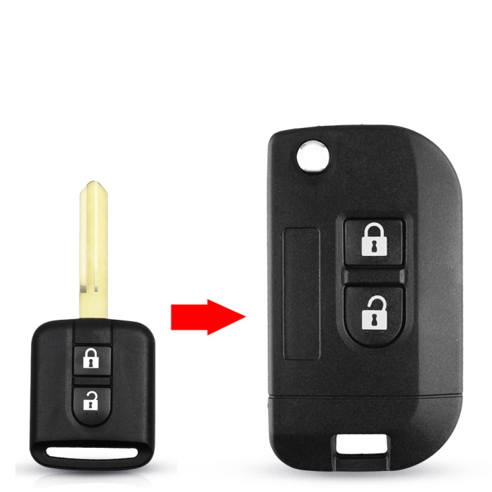 Ключ Ниссан Кашкай, 350Z, Максима, Мурано, Х-Трейл, Альмера, Примера корпус под переделку