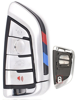 Смарт ключ БМВ F07.F40,F44,G42, F46, G20, G22, F48, G06, G14, G15, G16 корпус Смарт ключ БМВ F07.F40,F44,G42, F46, G20, G22, F48, G06, G14, G15, G16 корпус