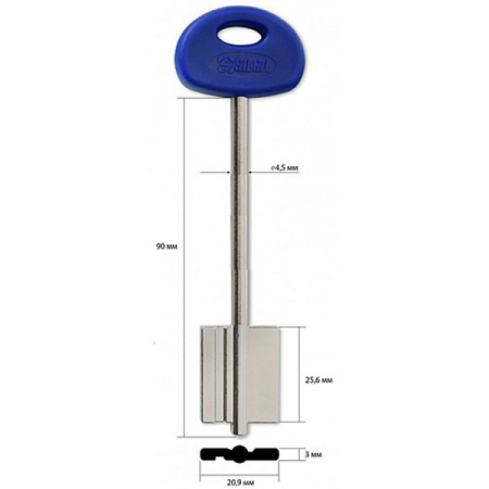 Заготовка ключа FM-20GP FM20 5FI23P 2FM20