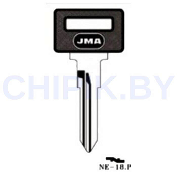 Заготовка авто ключа Вольво NE-18.P NE51AP NN62P NE61P25 VL10P Европа пластик