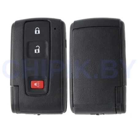 Смарт ключа Тойота Приус корпус 3 кнопки