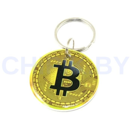 Заготовка для домофонного ключа RFID Em-Marin Метка (Биткоин)