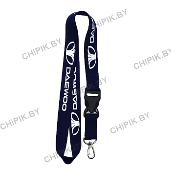 Ланьярд ДЭУ Черный