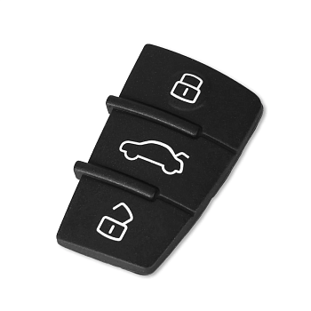 Кнопки Ауди А1, А3, А4, А6, Q7 Резиновые Кнопки Ауди А1, А3, А4, А6, Q7 Резиновые