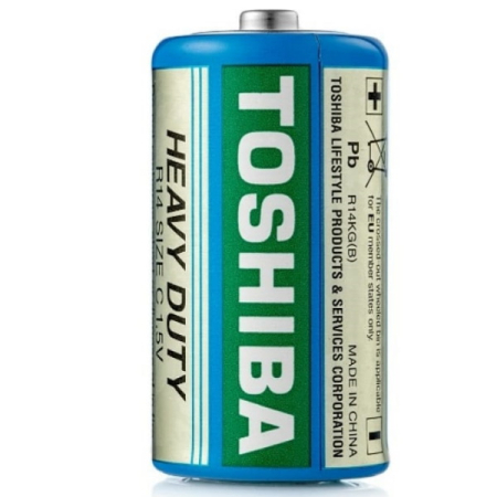 Батарейка P14 R14 TOSHIBA соль 24шт