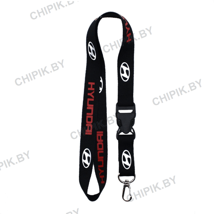 Ланьярд Хендай Черный Ланьярд Хендай Черный
