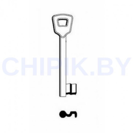 Заготовка ключа NEF-2Z4 4NFHL P17LF4 46NF4L