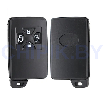 Ключ Тойота Альфард, Эстима, Изис смарт корпус с платой
