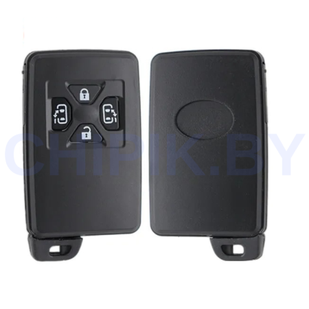 Ключ Тойота Альфард, Эстима, Изис смарт корпус с платой